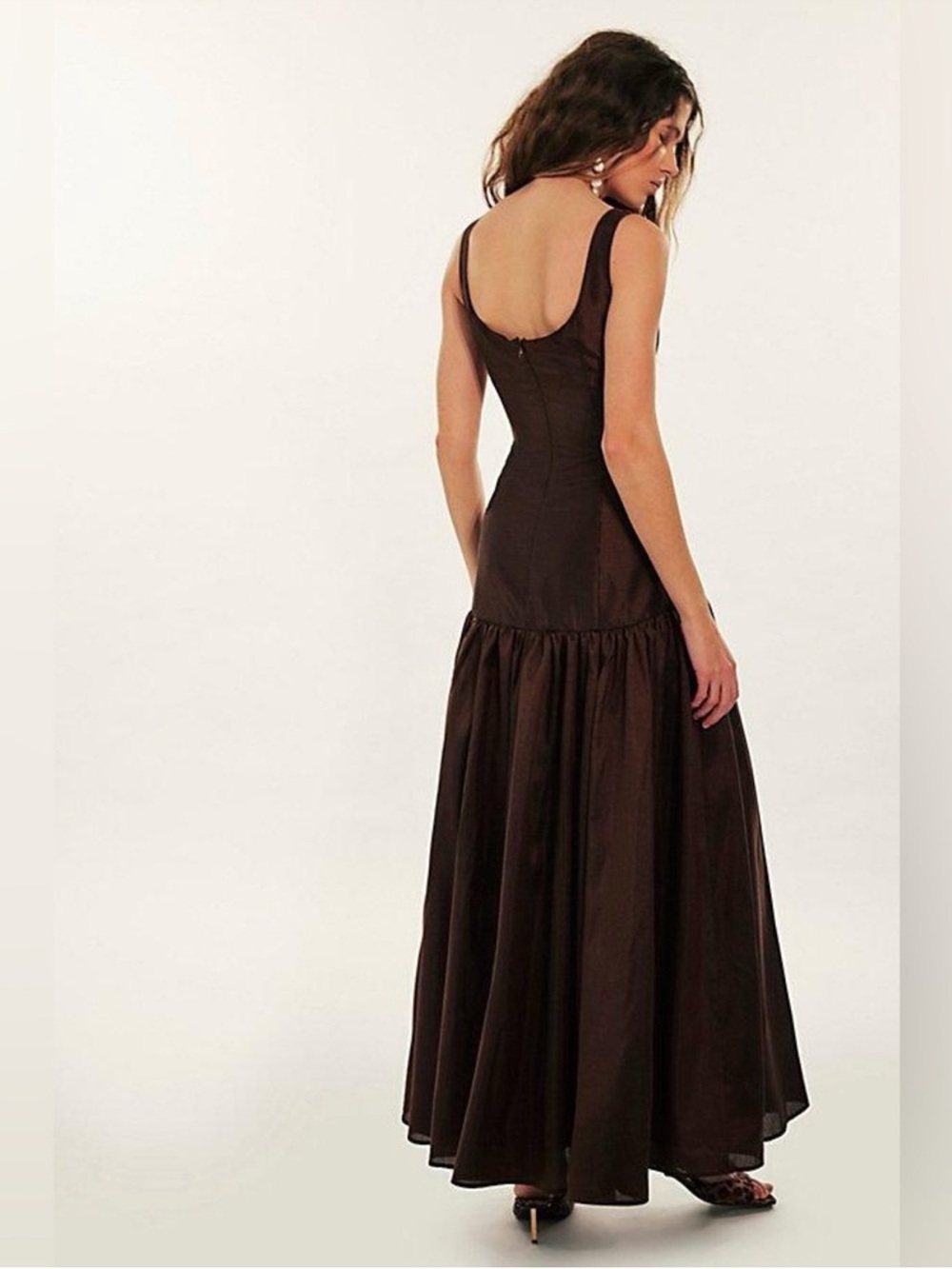 Hutch Ridge Dress in chocolate - Picture 5 of 12